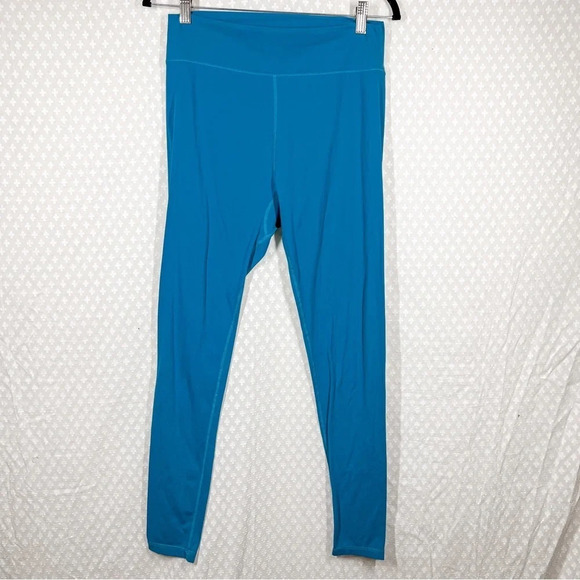 Buff Bunny Teal Blue High Rise Leggings - Picture 1 of 4